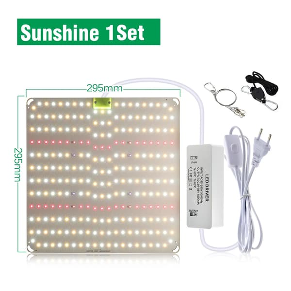 Fullspektrum LED-växtlampa, 58W effekt, kompakt design,QB580SL