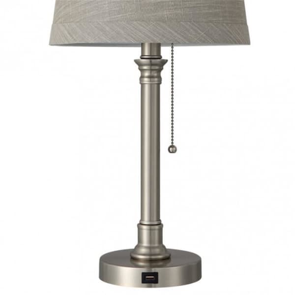 Bordslampa - FAB - BIG BEN - Grå - E27 - Metall