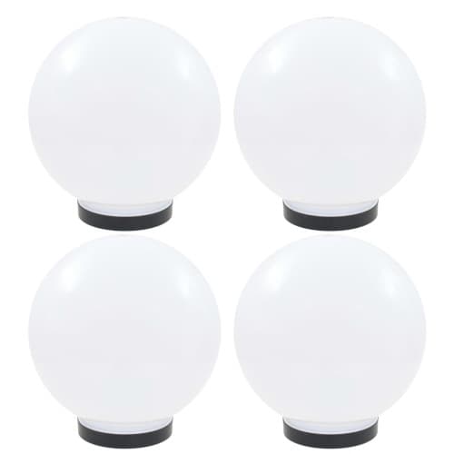 Globlampor 4 st LED sfäriska 25 cm PMMA