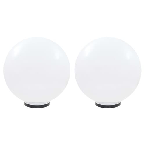 Globlampor 2 st LED sfäriska 50 cm PMMA