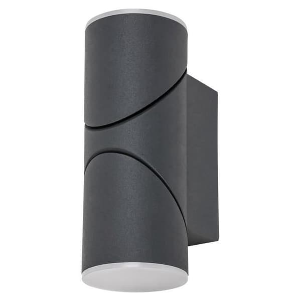 Inbyggd LED utomhusvägglampa Rabalux - anthracite - 7,5x17,5x9,5 cm