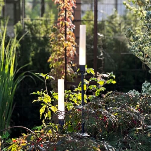 Frost Ljuspelare 126 + 91 cm 2-pack Grå