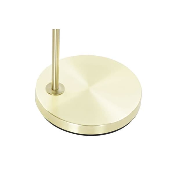 golvlampa 35 x 44 x 159 cm guld vit metall 220 v 50 w - Färg: DOR