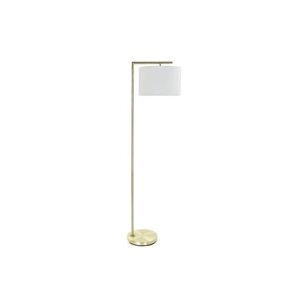 golvlampa 35 x 44 x 159 cm guld vit metall 220 v 50 w - Färg: DOR Guld
