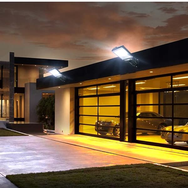 AURINKOKATUVALAISIN Plot HOUSE 117 LED COB 6 tuntia TEHOKAS Lyhty
