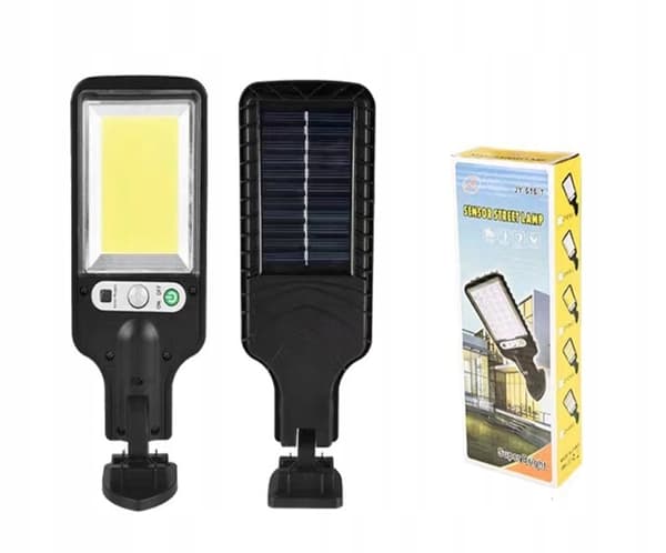 AURINKOKATUVALAISIN Plot HOUSE 117 LED COB 6 tuntia TEHOKAS Lyhty