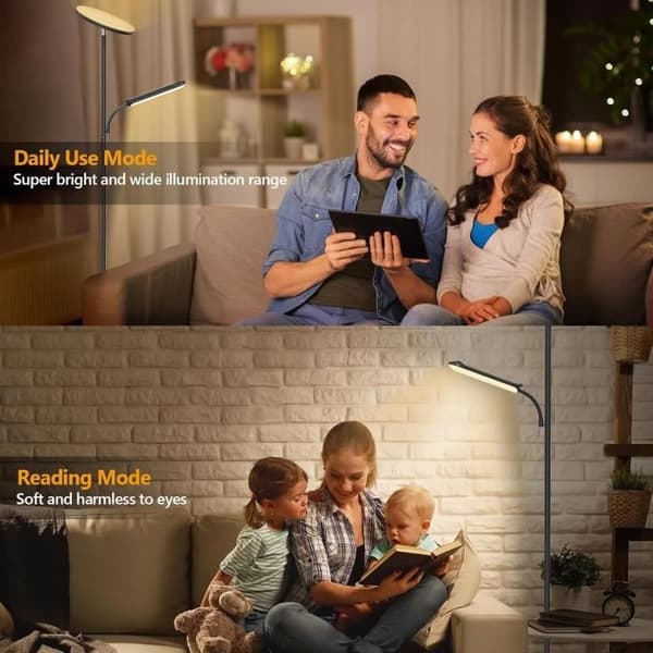 Lampor LED 36W Super Ljus med Justerbar Lästampa