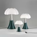 Miniatyrbild 1 av 2: Bordslampa eller golvlampa - Martinelli Luce - Pipistrello - H66-86cm - LED - Agavegrön
