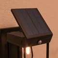 Miniatyrbild 8 av 9: Solärvägglampa, 14x24x24 cm, Svart