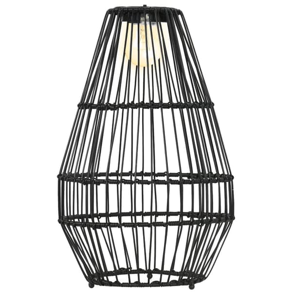 Trädgårdslampa, Solarlampe, 34x34x56 cm, Svart