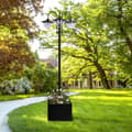 Miniatyrbild 2 av 9: Trädgårdslampa, Solarleuchte, 60x55x189 cm, Svart