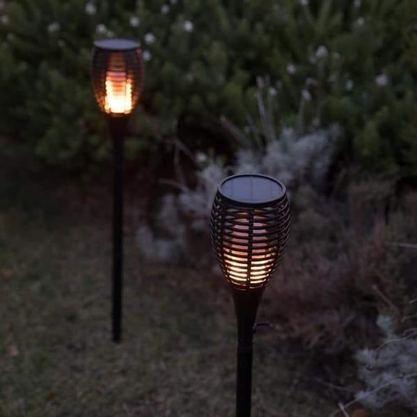 2 Maity Sun -miniaurinkokäyttöistä taskulamppua - LUMI JARDIN - LED - K 70 cm - Lämmin valkoinen
