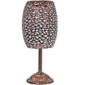 Miniatyrbillede 2 af 3: Solcellelanterne - GALIX - G2003 - Forkobbet metal - 10 lumen hvid LED - H35 cm