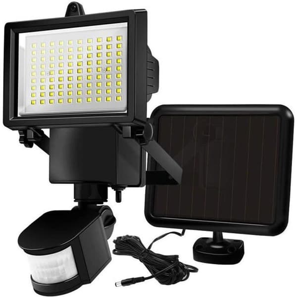 LUMI JARDIN Cooper Black solcellsprojektor - H 22 cm - Svart Svart