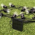 Pikkukuva 2 / 6: LUMIJARDIN Aurinkopaneeliköynnös 10 LED-valoa - Lämmin valkoinen - Party Clear Solar