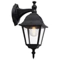 Pikkukuva 1 / 2: BRILLIANT NEWPORT ulkokäyttöön tarkoitettu alasvalo - musta metalli/lasi E27 1x60W