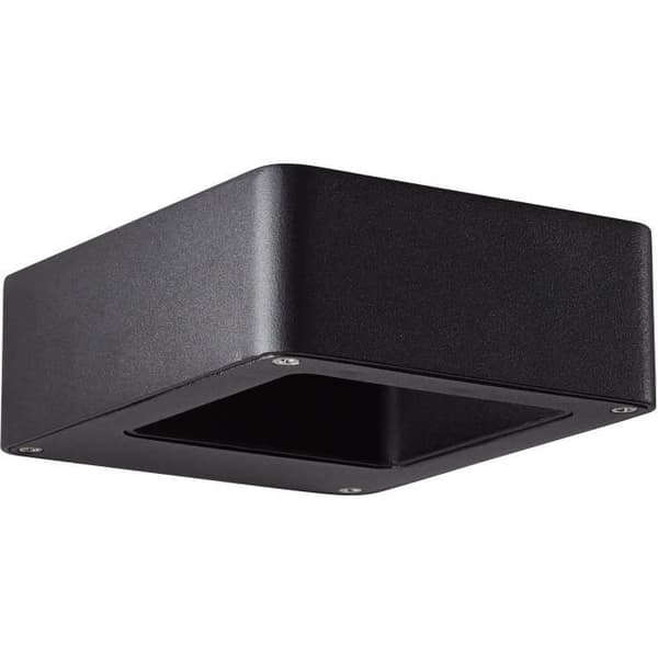 Utomhusvägglampa - BRILLIANT - GOLDA - LED 7W 660lm 3000K - Svart