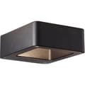 Miniatyrbild 1 av 5: Utomhusvägglampa - BRILLIANT - GOLDA - LED 7W 660lm 3000K - Svart