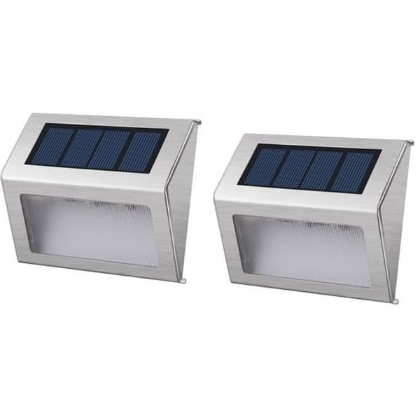 LUMISKY Set med 2 vattentäta utomhuslampor - 3 LED-lampor