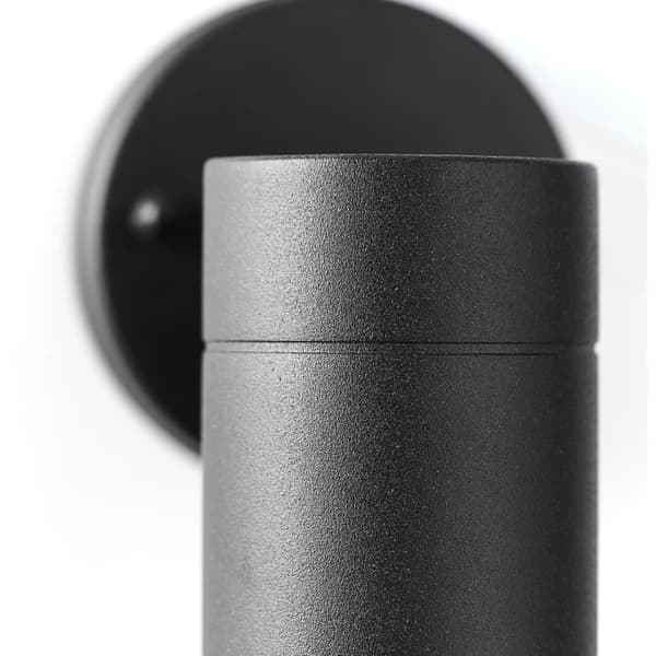 Ulkoseinävalaisin - JANDY - musta - metalli/lasi - GU10 LED max 28W - IP44
