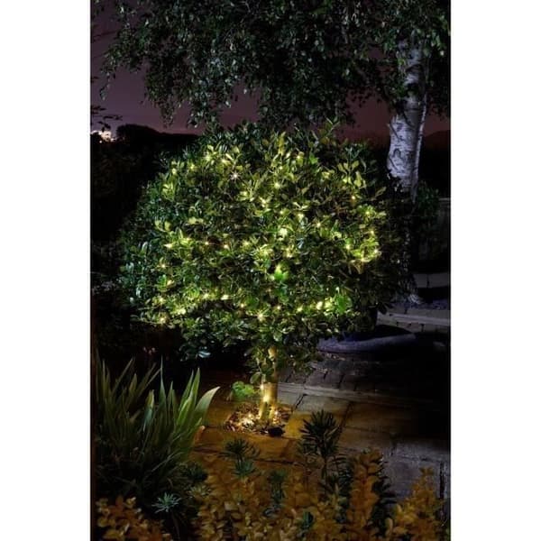 LUCIOLE utomhusljusslinga 200 varmvita lysdioder SMART GARDEN