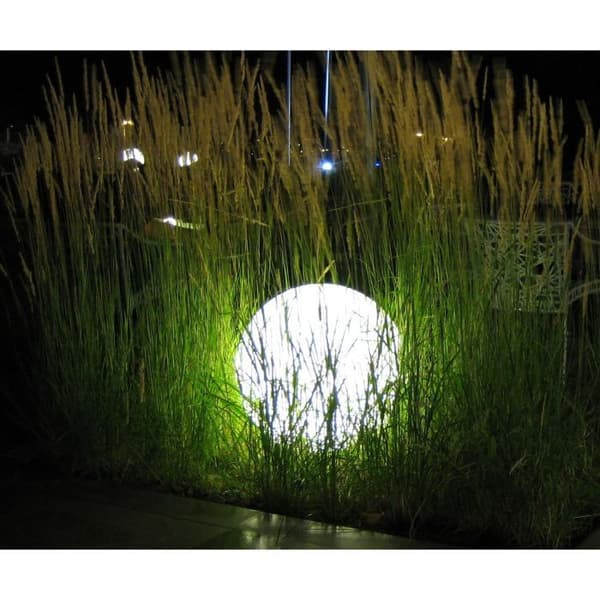LUMISKY - Langallinen LED-ulkovalopallo - valkoinen BOBBY - 40 cm E27-kanta