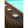 Miniatyrbillede 1 af 3: Indbygget spotlight - GALIX - G4525 - Rustfrit stål 8 LED SMD