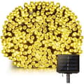 Miniatyrbillede 1 af 5: LUMI GARDEN Yogy solcellelyskæde - Solcelledrevet varmt hvidt lys - 400 LED - 3300 cm