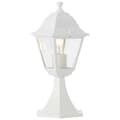 Miniatyrbild 1 av 6: NISSIE utomhuspollare vit - Brilliant - Metall/glas - IP44 - 1xE27 60W