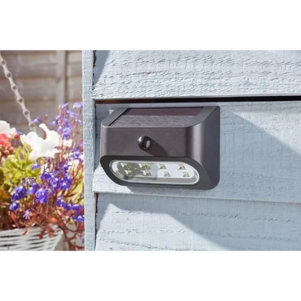 Sentinel Smart Garden -aurinkokennovalaisimet - 2 kpl - 50 lumenia - antrasiitinharmaa
