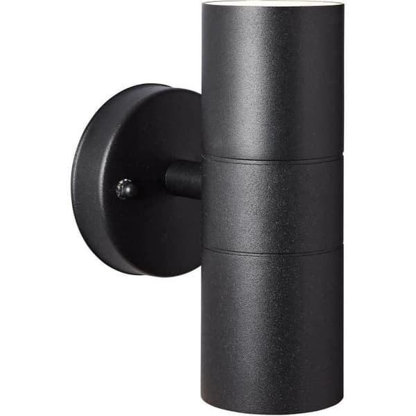 JANDY 2L utomhusvägglampa svart metall/glas - BRILLIANT - GU10 max 18W IP44