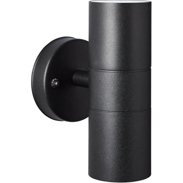 JANDY 2L utomhusvägglampa svart metall/glas - BRILLIANT - GU10 max 18W IP44