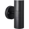 Miniatyrbild 4 av 6: JANDY 2L utomhusvägglampa svart metall/glas - BRILLIANT - GU10 max 18W IP44