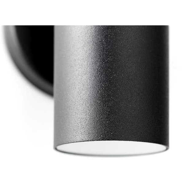 JANDY 2L utomhusvägglampa svart metall/glas - BRILLIANT - GU10 max 18W IP44