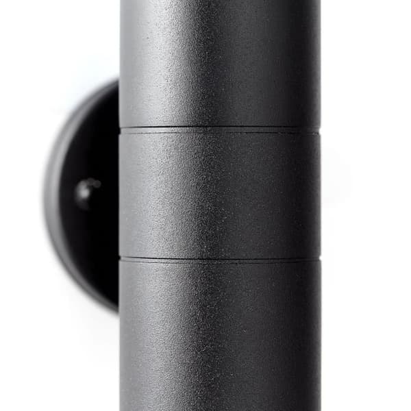 JANDY 2L utomhusvägglampa svart metall/glas - BRILLIANT - GU10 max 18W IP44