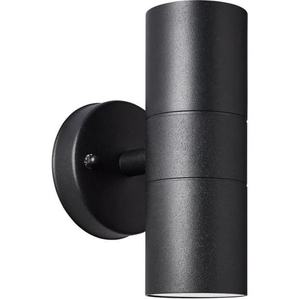 JANDY 2L utomhusvägglampa svart metall/glas - BRILLIANT - GU10 max 18W IP44