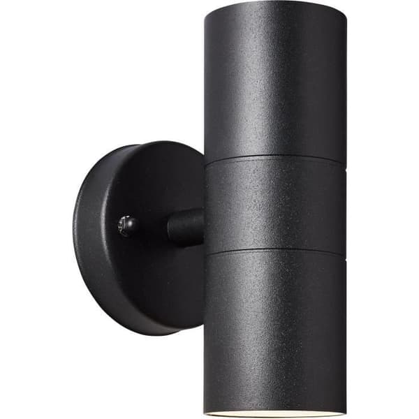 JANDY 2L utomhusvägglampa svart metall/glas - BRILLIANT - GU10 max 18W IP44