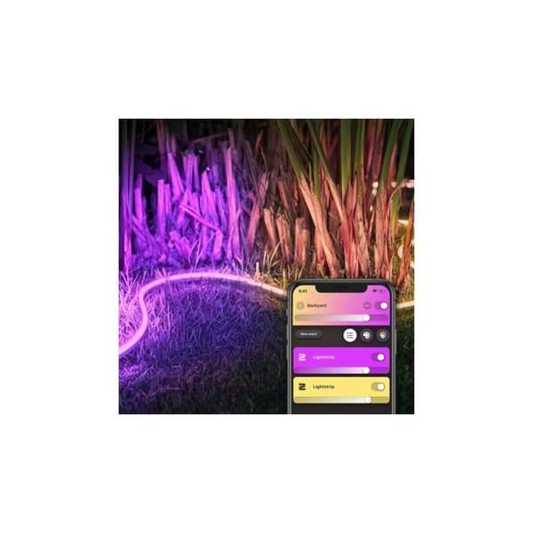 Philips Hue Hvid Udendørs Lysstrimmel - 5 m til udendørs belysning