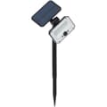 Miniatyrbillede 3 af 6: Udendørs spotlight med spyd - BRILLIANT - JOPLIN - LED og solcelle - Detektor - Plastik og glas - 4 W - Sort