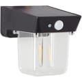 Miniatyrbillede 2 af 2: Udendørs væglampe - BRILLIANT - PARSON - LED og solcelle - Bevægelsessensor - Plastik - 3,7 W - Sort
