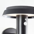 Miniatyrbillede 3 af 6: Udendørs væglampe - BRILLIANT - ALVERO - LED og solcelledrevet - Bevægelsessensor - Metal og plastik - 4 W - Sort