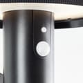 Miniatyrbillede 6 af 6: Udendørs væglampe - BRILLIANT - ALVERO - LED og solcelledrevet - Bevægelsessensor - Metal og plastik - 4 W - Sort