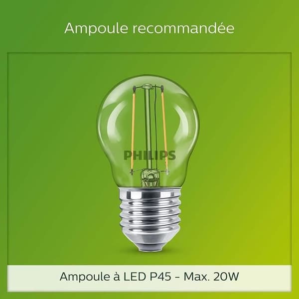 PHILIPS Utrecht ulkopollari - Metalli - LED - 1x20W - Harmaa - Nykyaikainen - Design