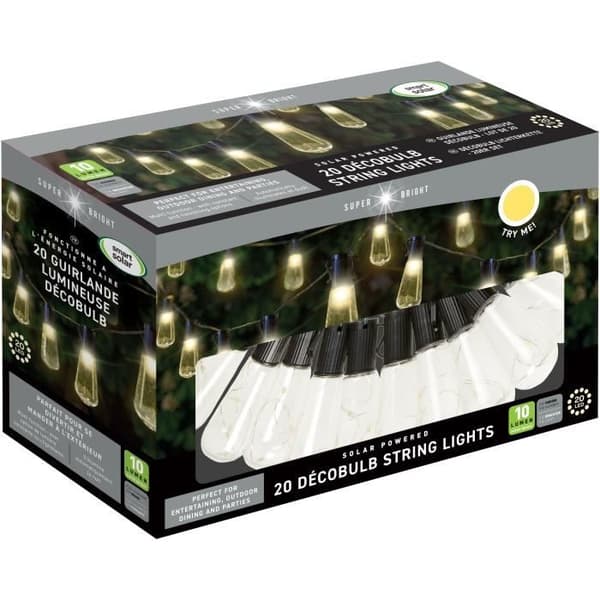 DecoBulb Guirlande 10L - 20 pærer - 10m