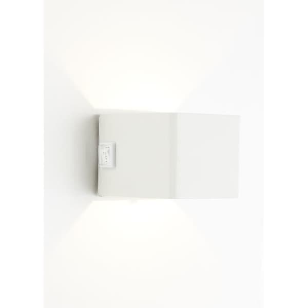 Magnetisk udendørs væglampe - ISEO - BRILLIANT - Genopladelig - Hvid - LED - Sensor - 4W - 300lm - 3000K - USB