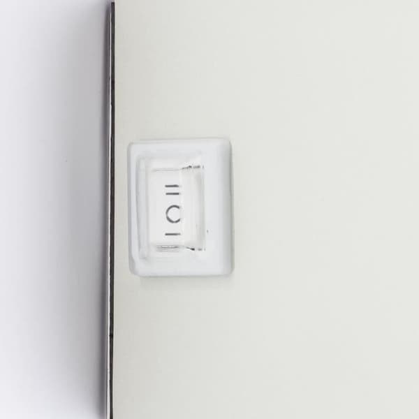 Magnetisk udendørs væglampe - ISEO - BRILLIANT - Genopladelig - Hvid - LED - Sensor - 4W - 300lm - 3000K - USB