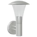 Miniatyrbild 2 av 2: Utomhusvägglampa 2 st silver rostfritt stål
