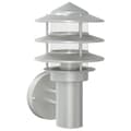 Miniatyrbild 2 av 2: Utomhusvägglampa 2 st silver rostfritt stål