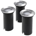 Miniatyrbild 1 av 2: Utomhusspotlights med LED 3 st runda