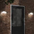 Miniatyrbild 1 av 2: Utomhusvägglampor LED 2 st vit gjuten aluminium